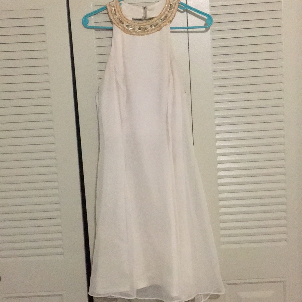 White dress